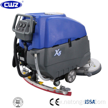 X5 walk behind battery automatic floor scrubber dryer